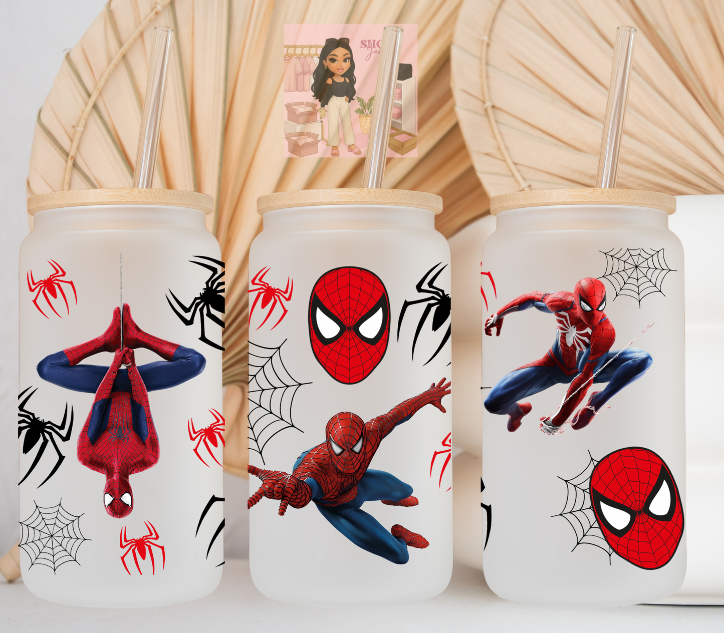 Spidey UvDTF cup wraps