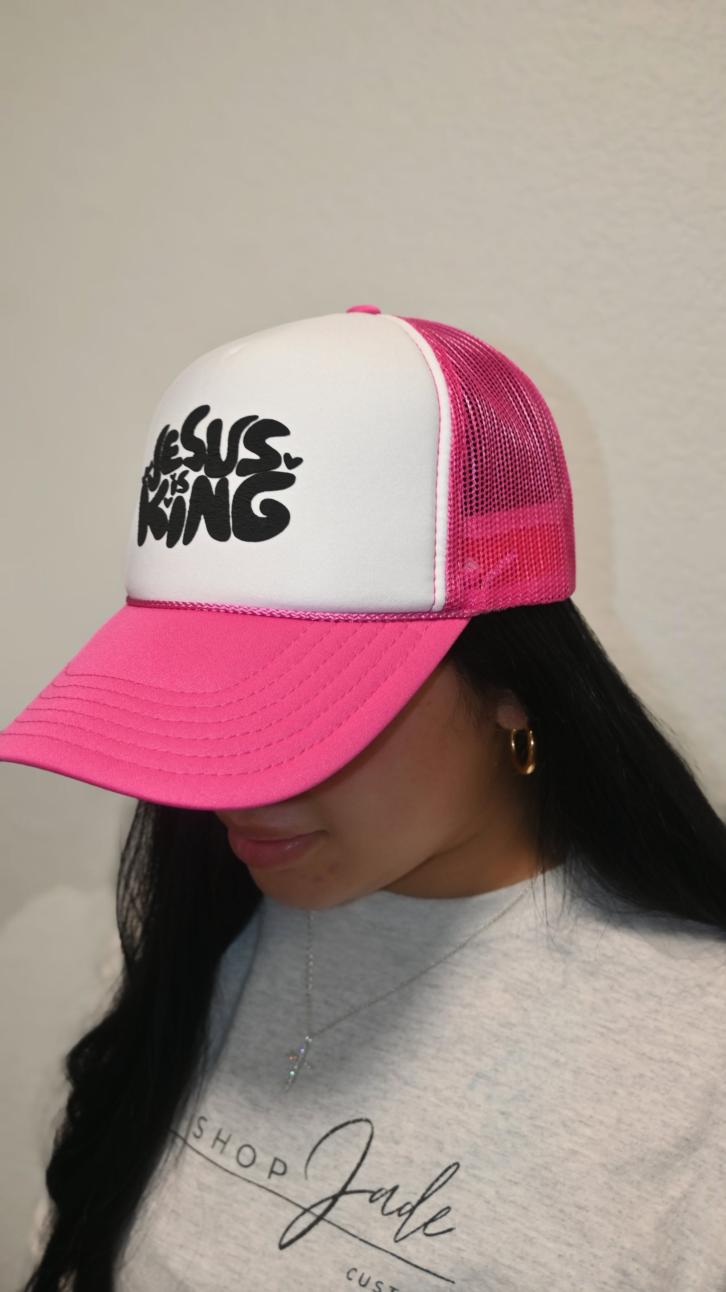 Jesus is King Trucker Hat