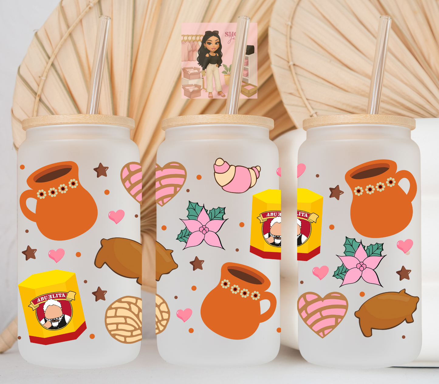 Abuelita Chocolate UvDTF cup wraps