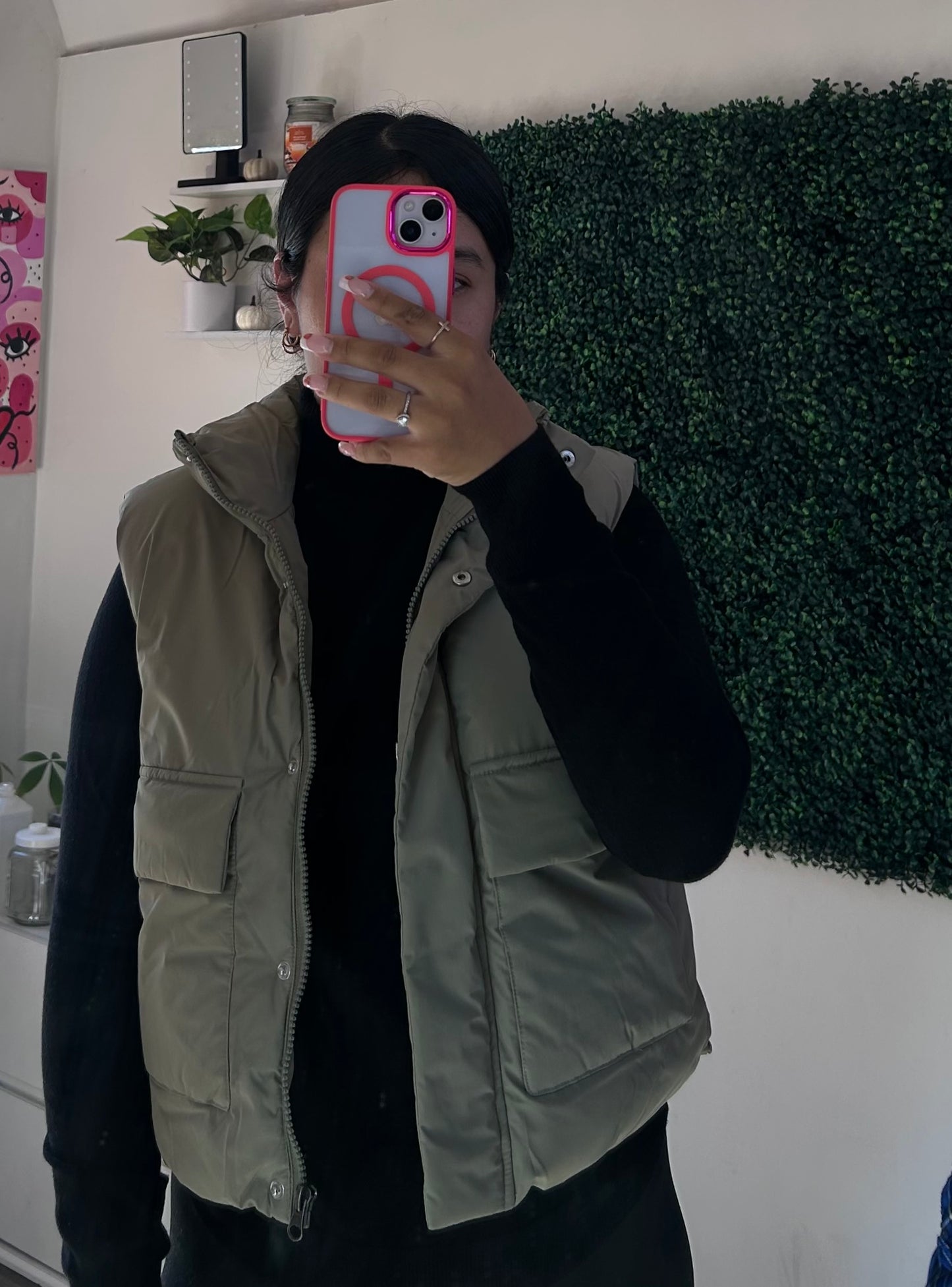 Puffer pocket vests
