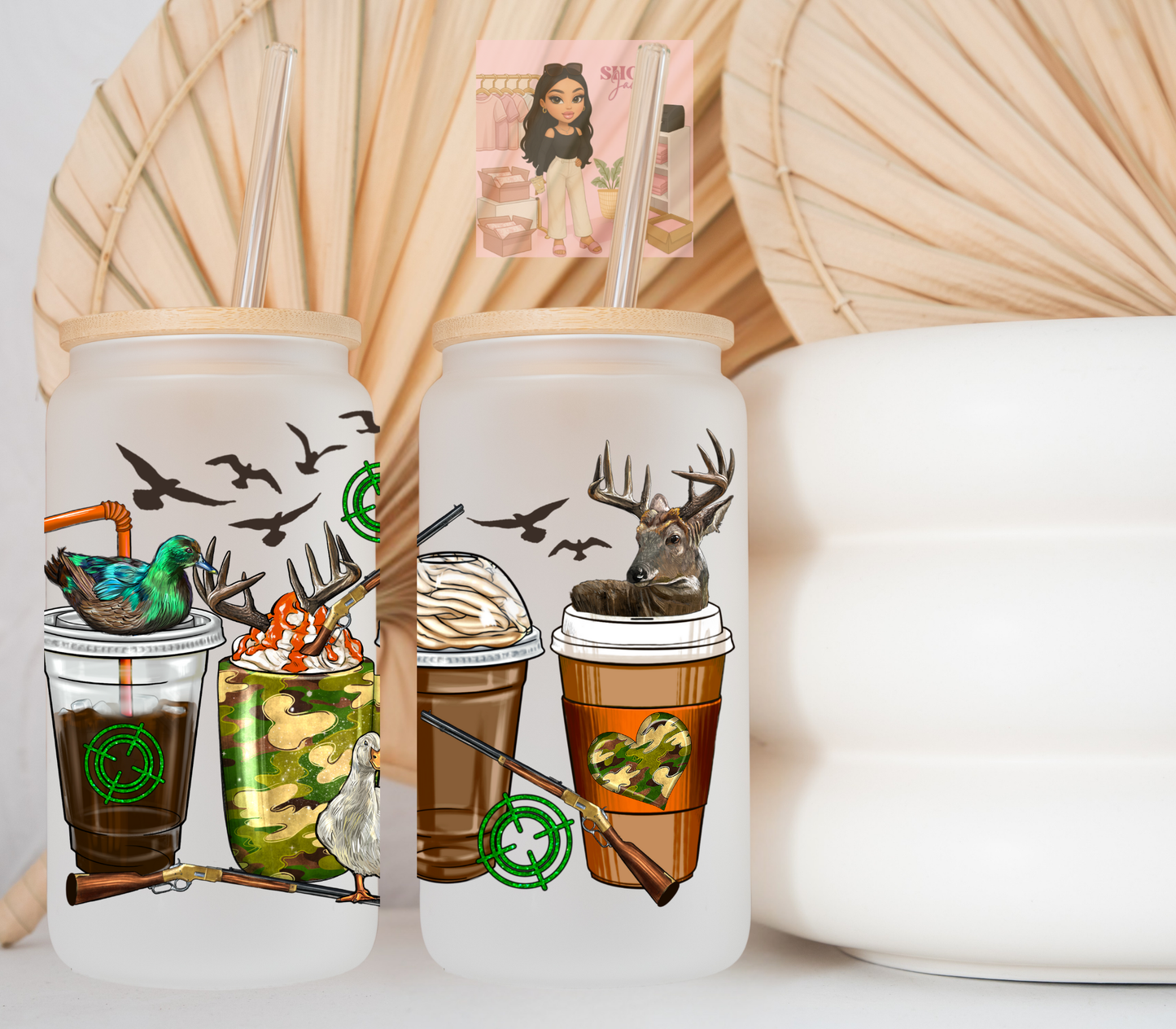 Man Hunter UvDTF cup wraps