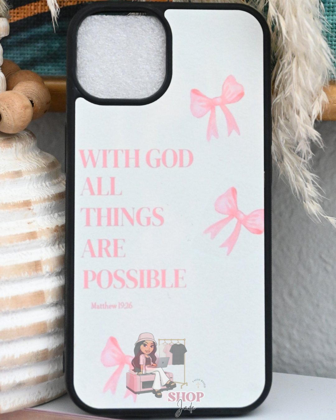 With God iPhone cases
