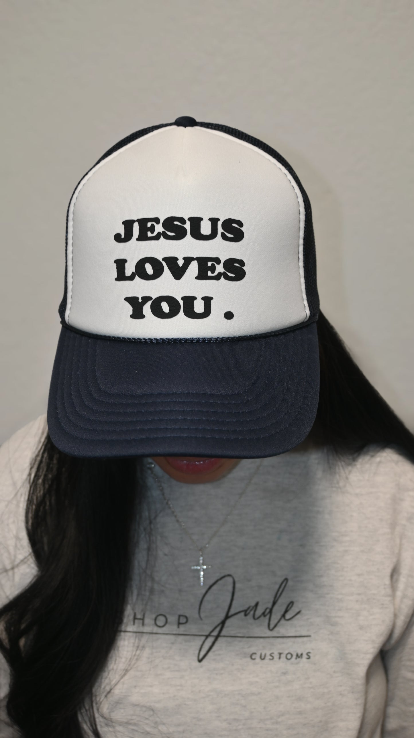 Jesus Loves You Trucker Hat