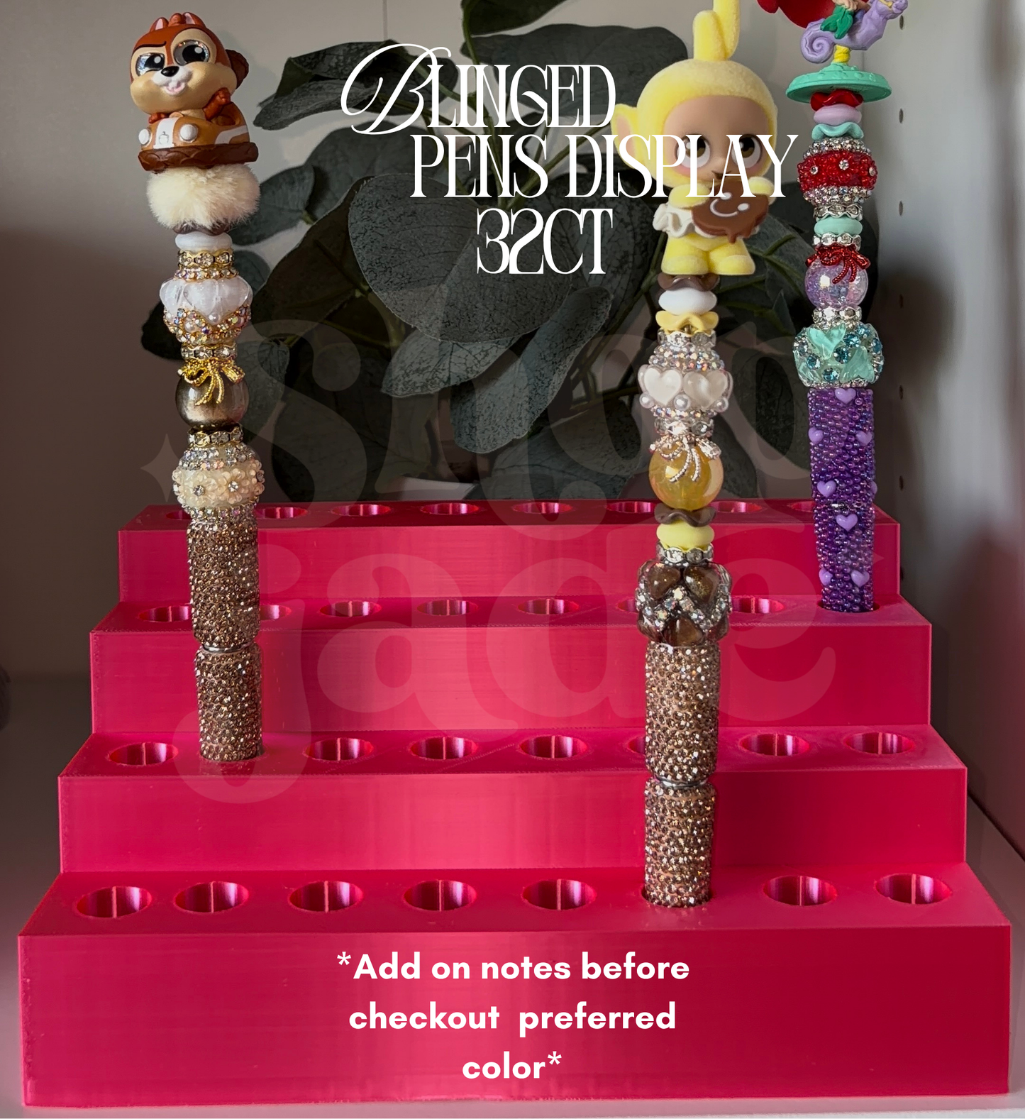 32ct Blinged Pen Display