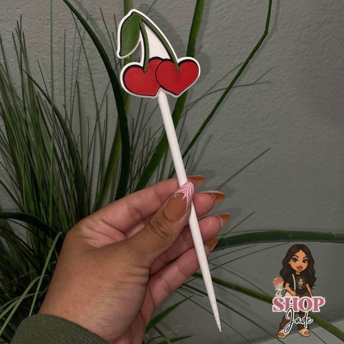 Cherry White Pokey Tool