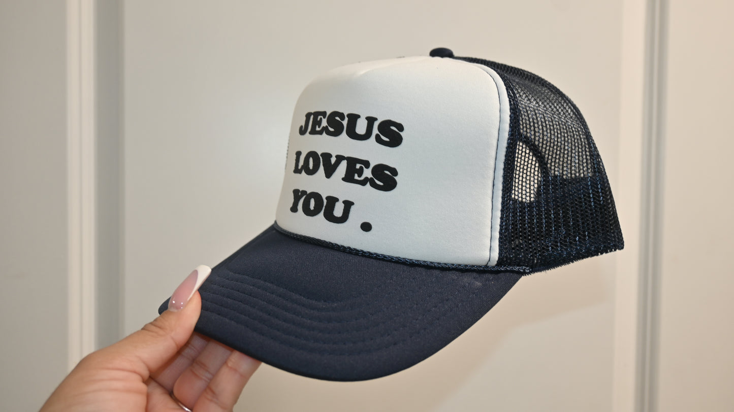 Jesus Loves You Trucker Hat