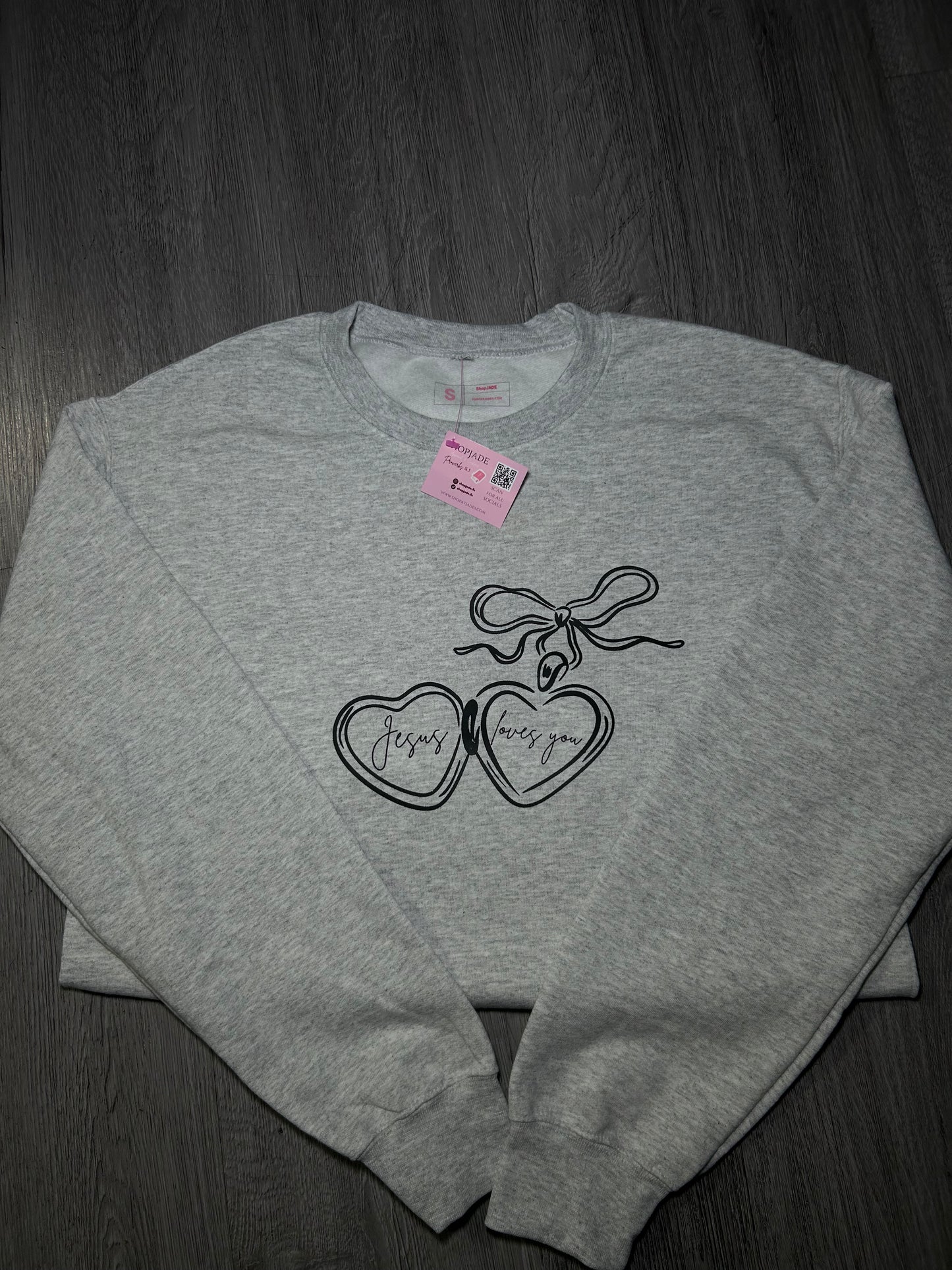 Jesus Loves You Crewneck Sweatshirt