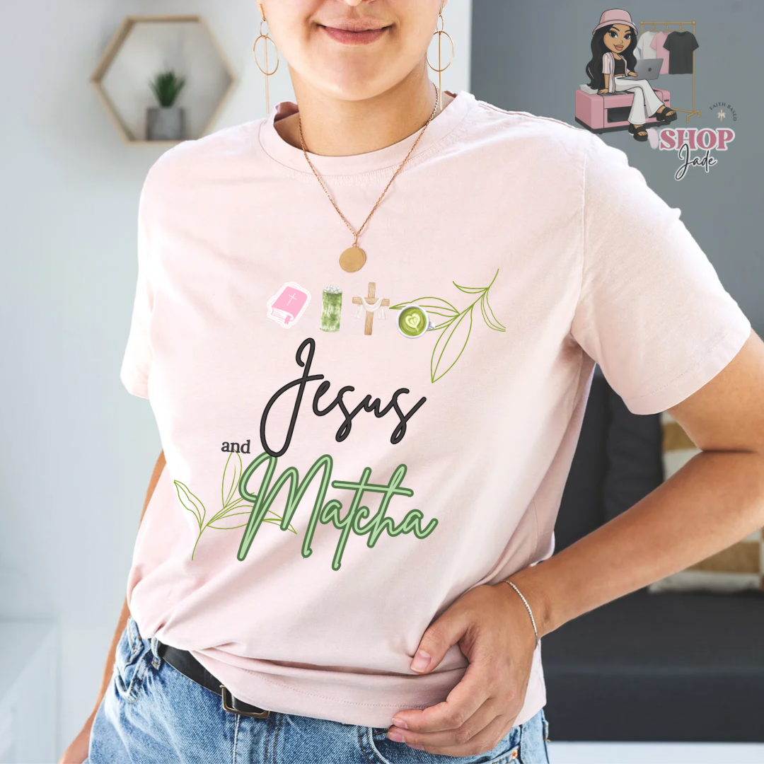 Jesus & Matcha Tees