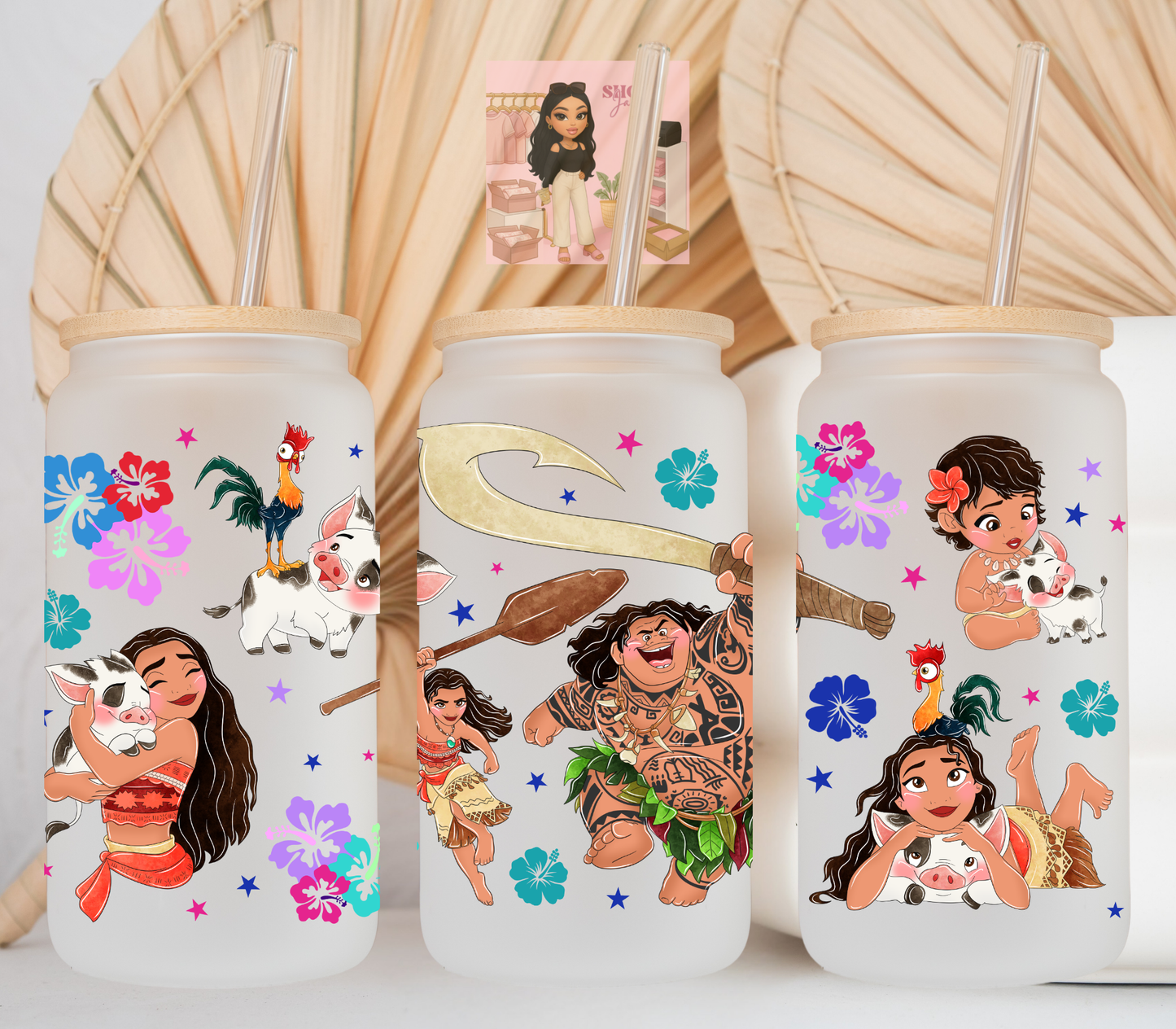 Maui & Friends UvDTF cup wraps