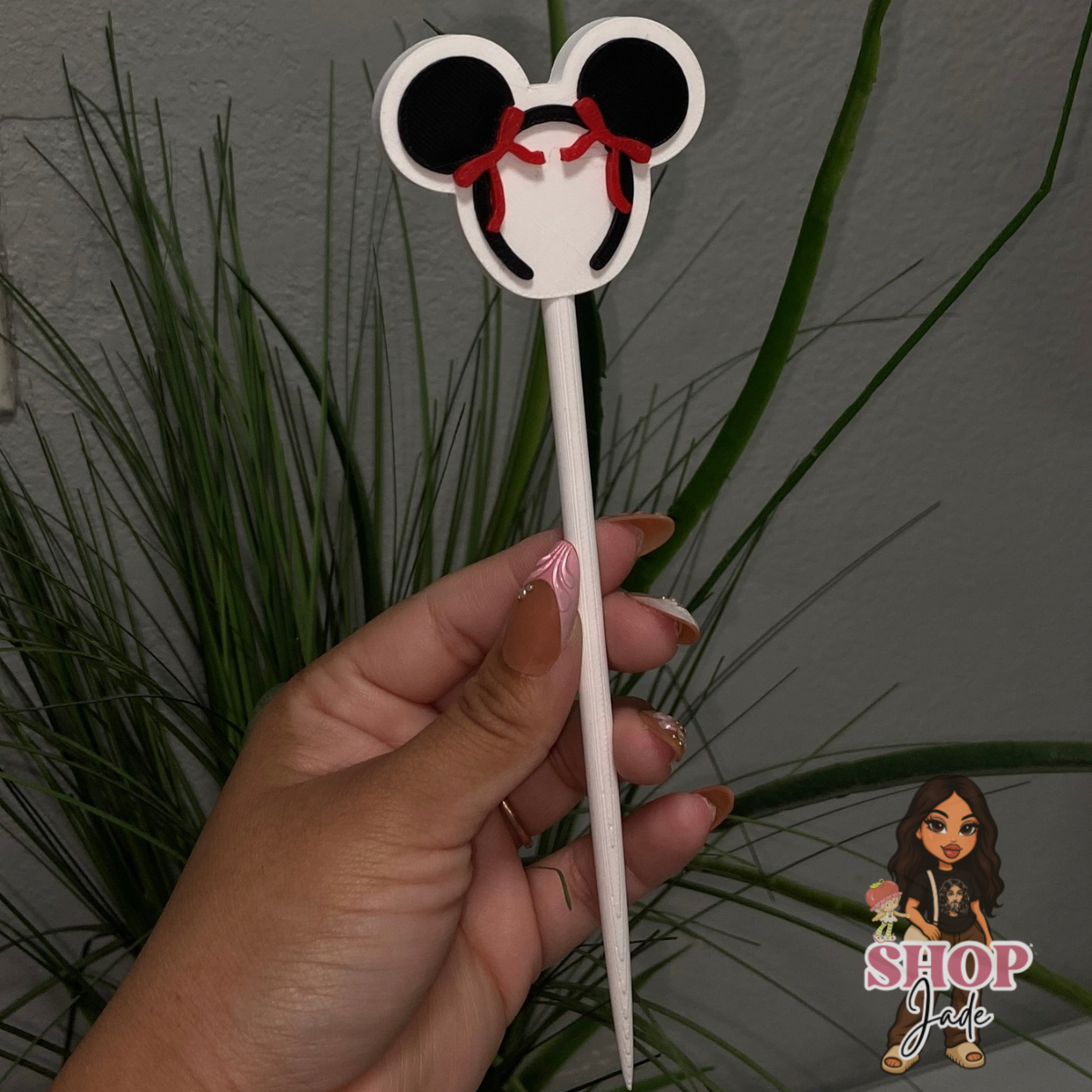 Magical Ears White Black Pokey Tool