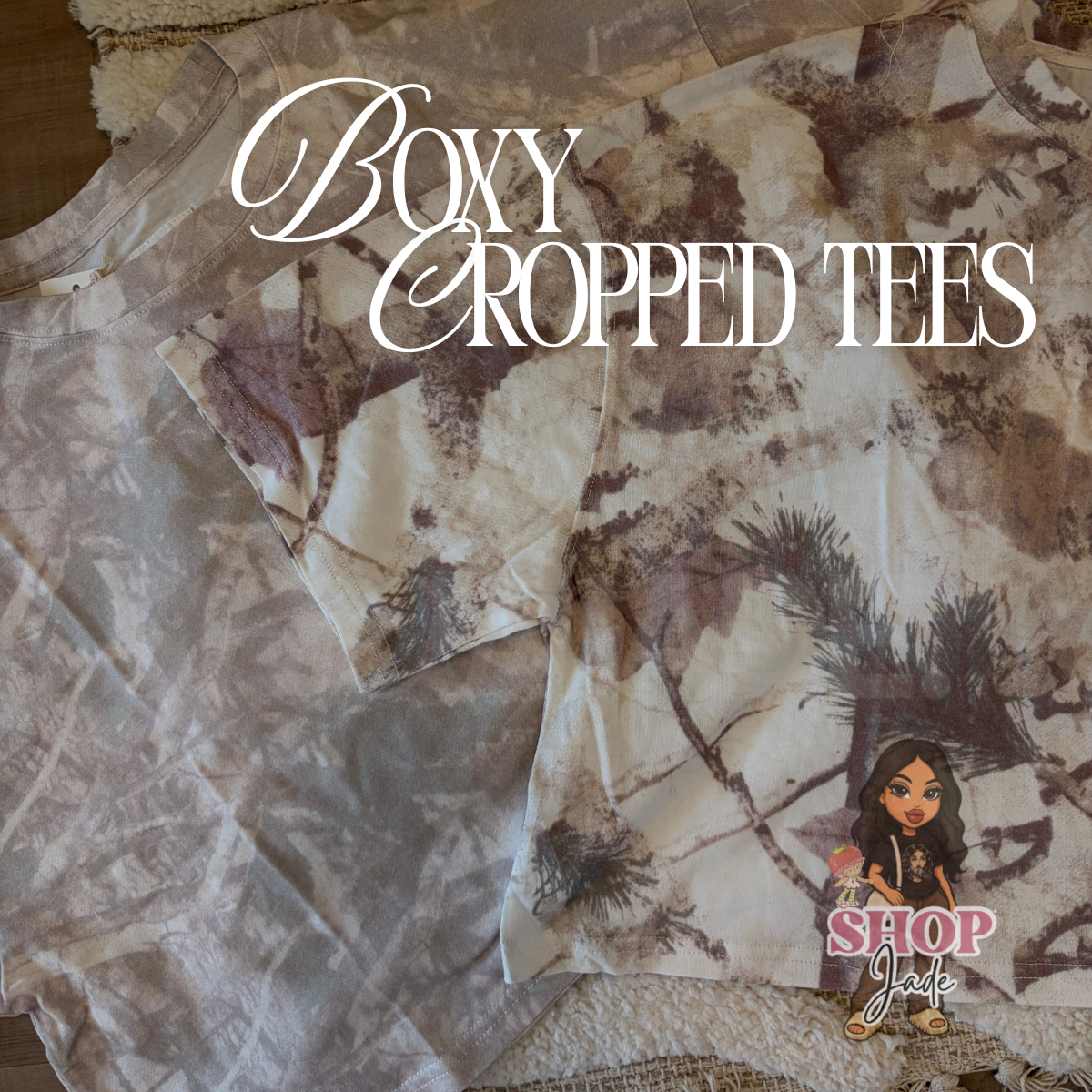 Boxy Cropped Tees