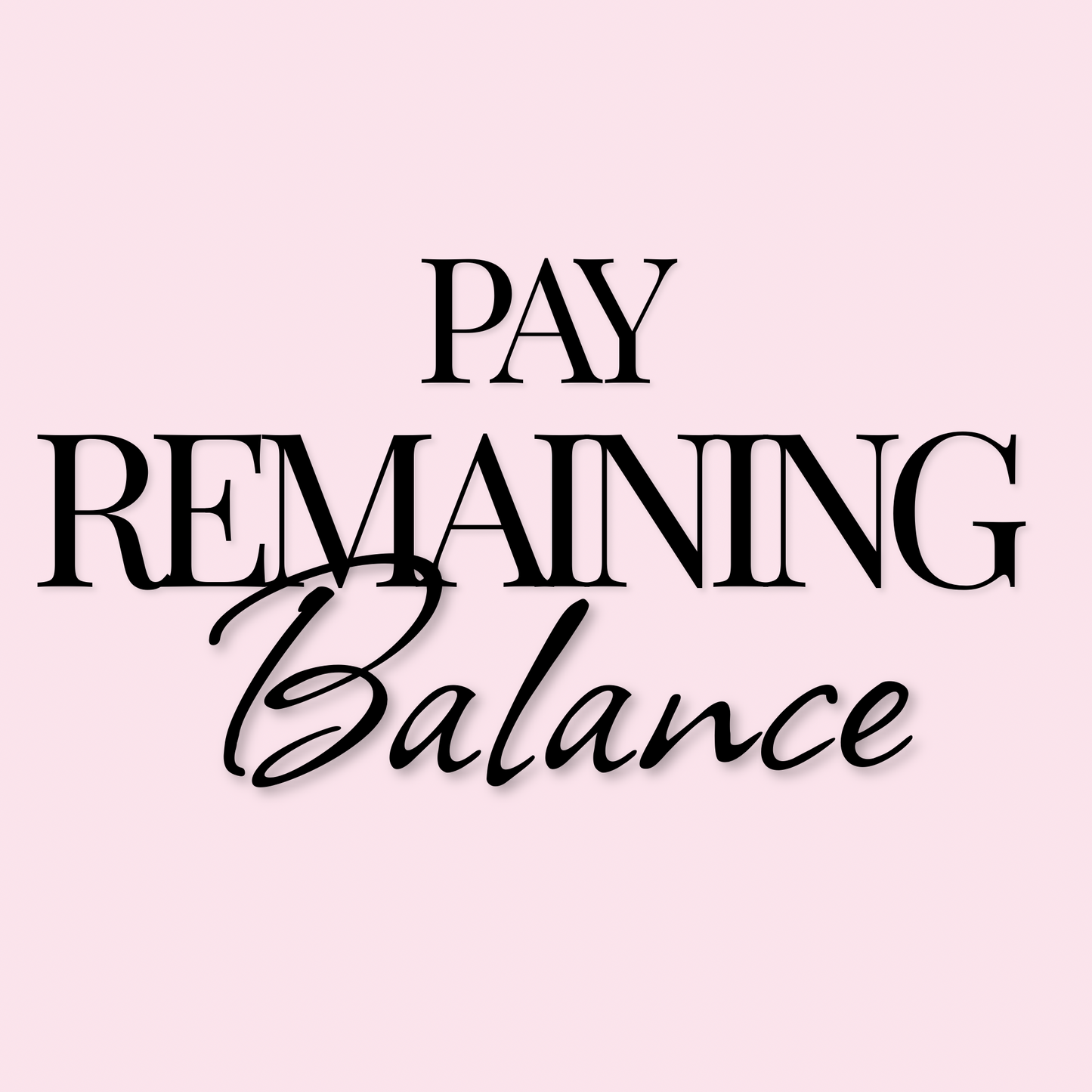 Remaining Balance