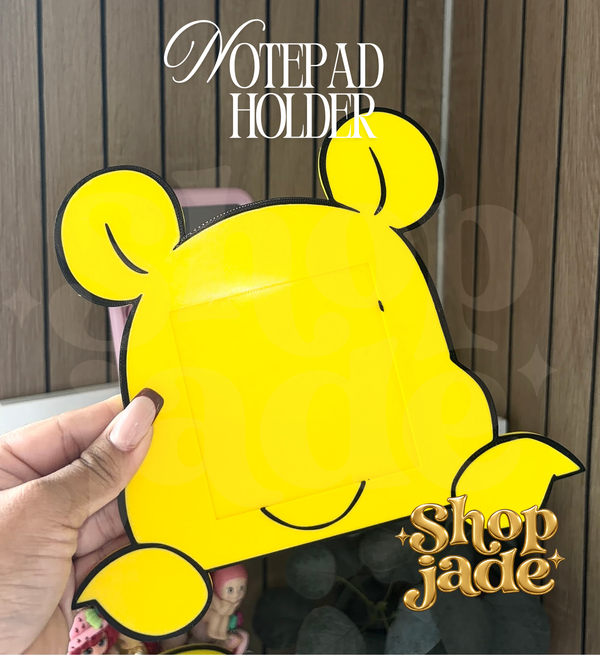 Bear Notepad Holder