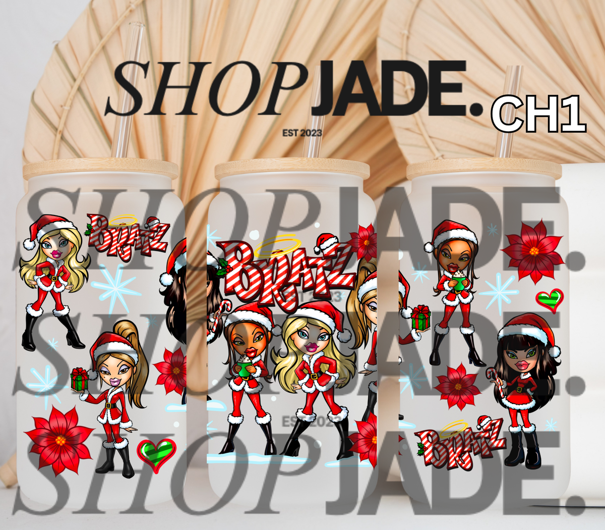CH1 Christmas Girls UvDTF Cup Wraps