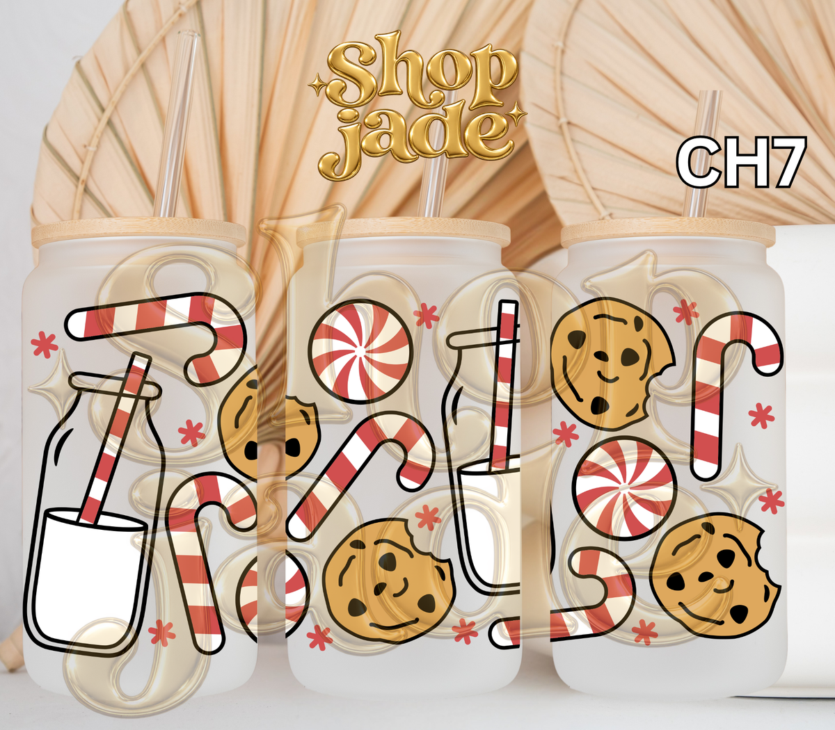 CH7 Cookies & Milk UvDTF Cup Wraps