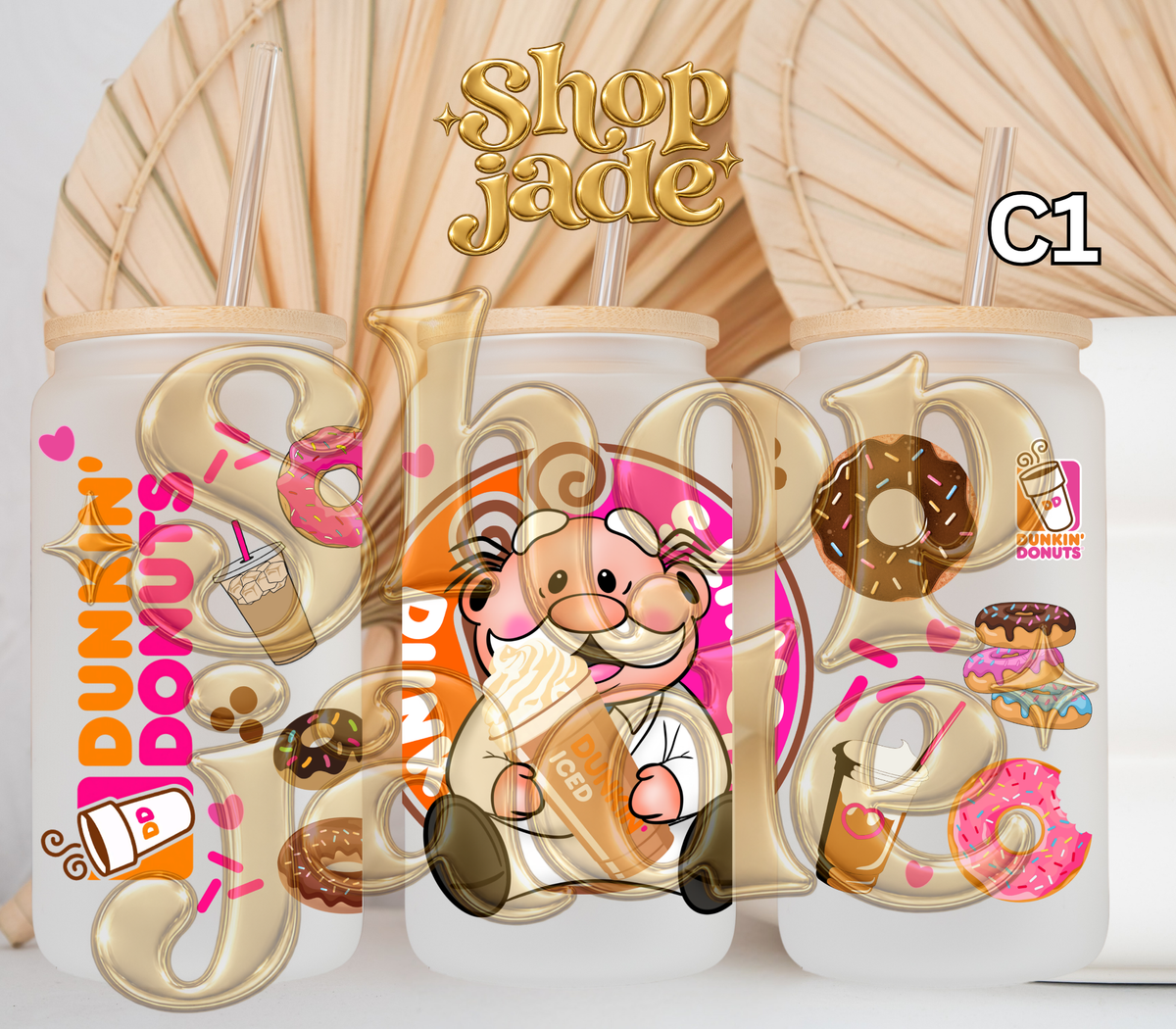 C1 Coffee & Simi UvDTF Cup Wraps