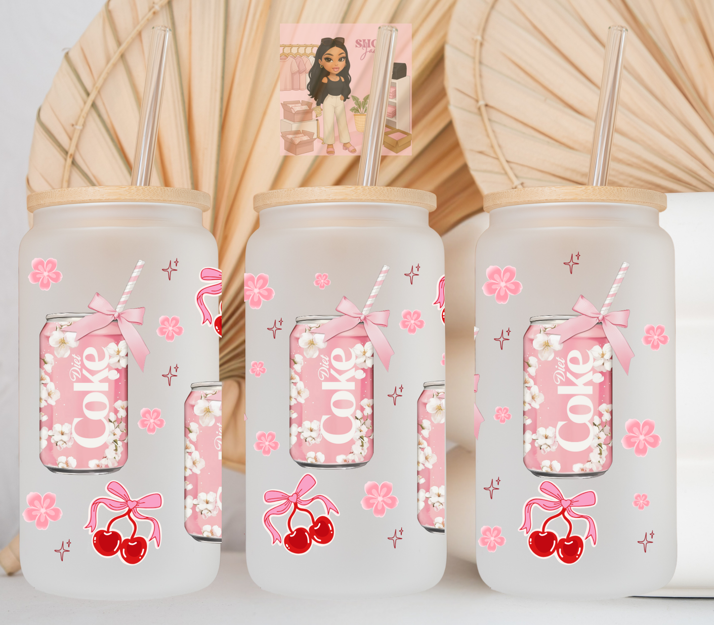 Coquita Dieta Cherries UvDTF cup wraps