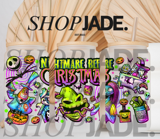 Nightmare Hallo UvDTF Cup Wraps