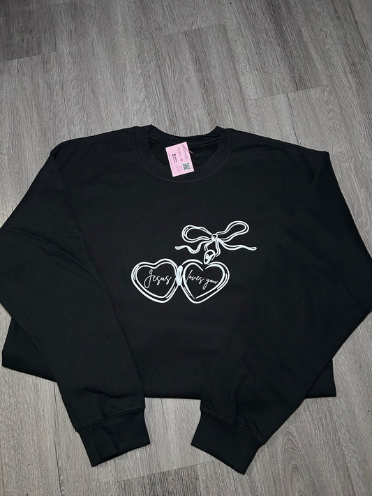 Jesus Loves You Crewneck Sweatshirt