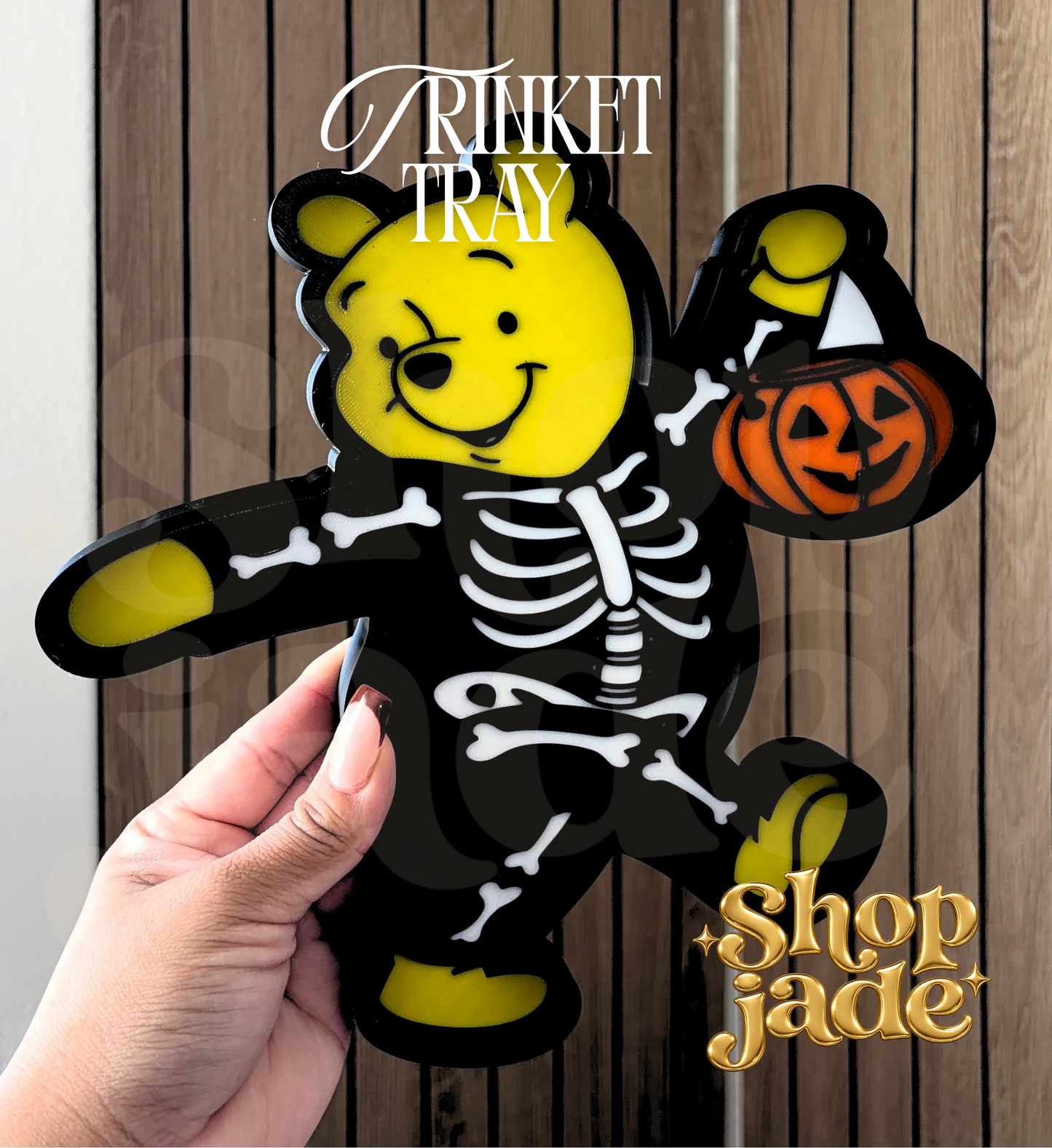 Skellie Bear Trinket Tray
