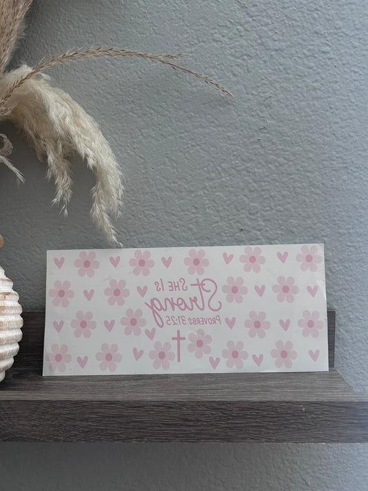 Proverbs 31:25 Sub Print (ready to press)