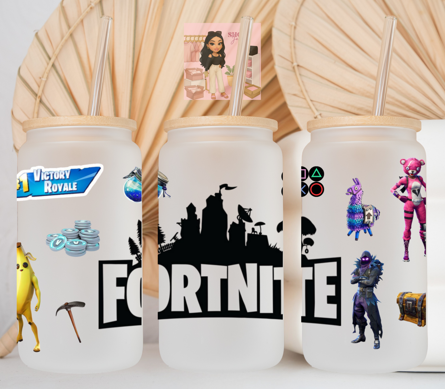 Fort Game UvDTF cup wraps
