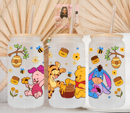 Spring Bear & Friends UvDTF cup wraps