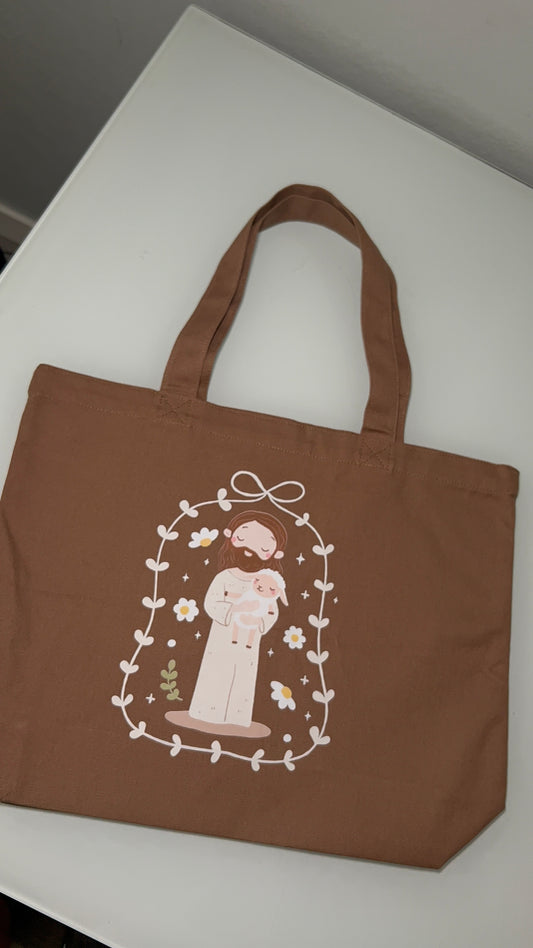 Jesus is King Tote bag