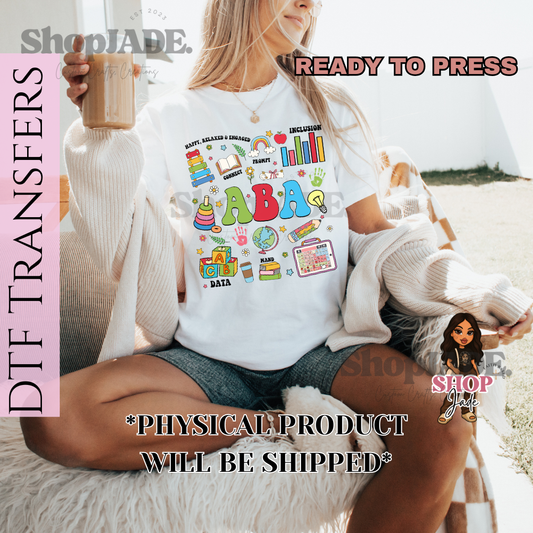 A2 ABA DTF Transfers (Ready to Press)