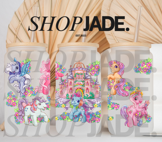 Colorful Pony’s Uv DTF Cup Wraps