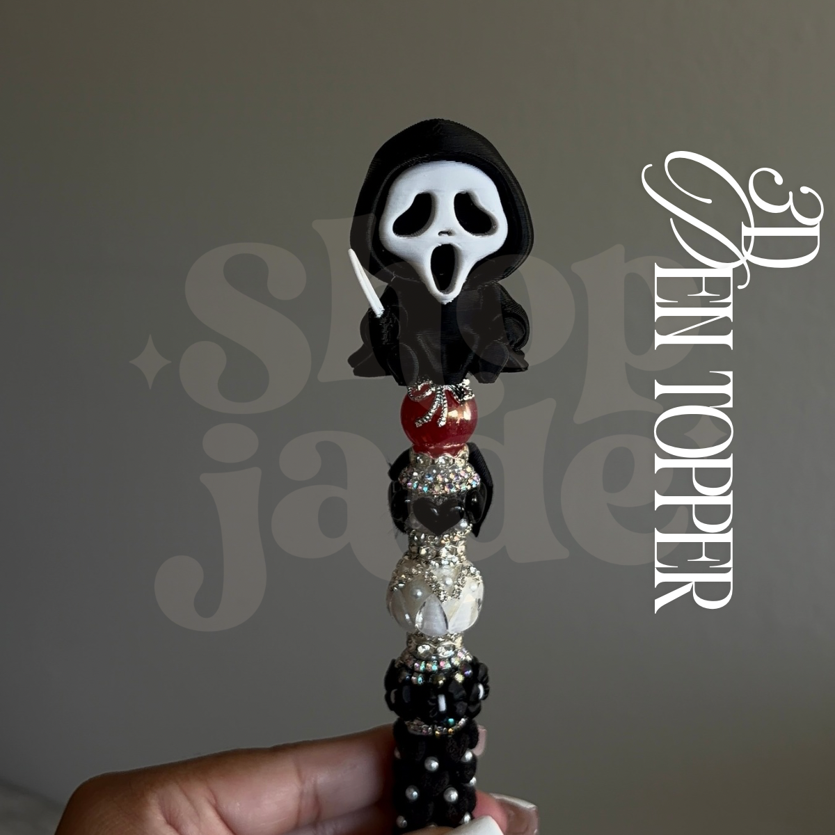 Ghosty 3D Pen/Keychain Topper