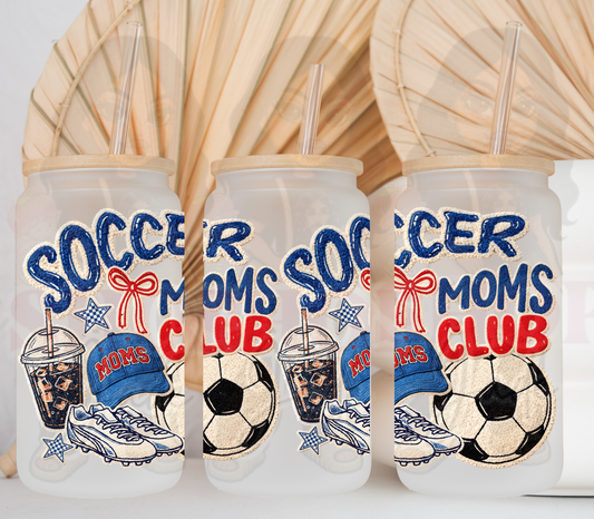 Soccer Mom 3D Uv DTF Cup Wraps