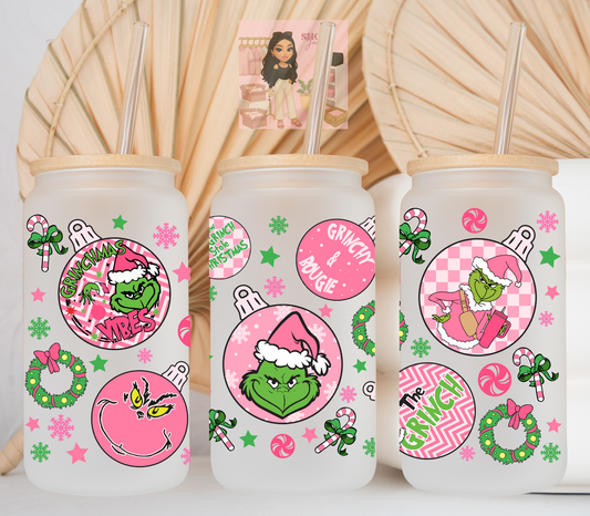 Grinchy & Bougie UvDTF cup wraps