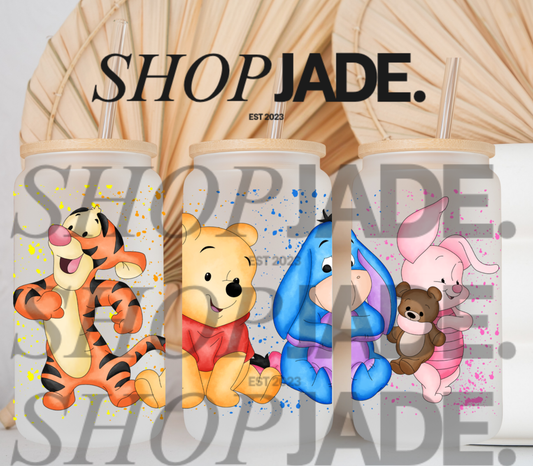 Baby Bear & Friends UvDTF Cup Wraps
