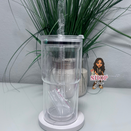 18oz acrylic snowglobe