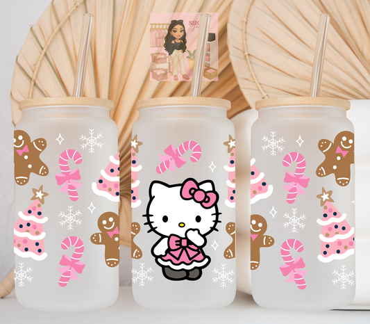 Gingerbread x Kitty UvDTF cup wraps