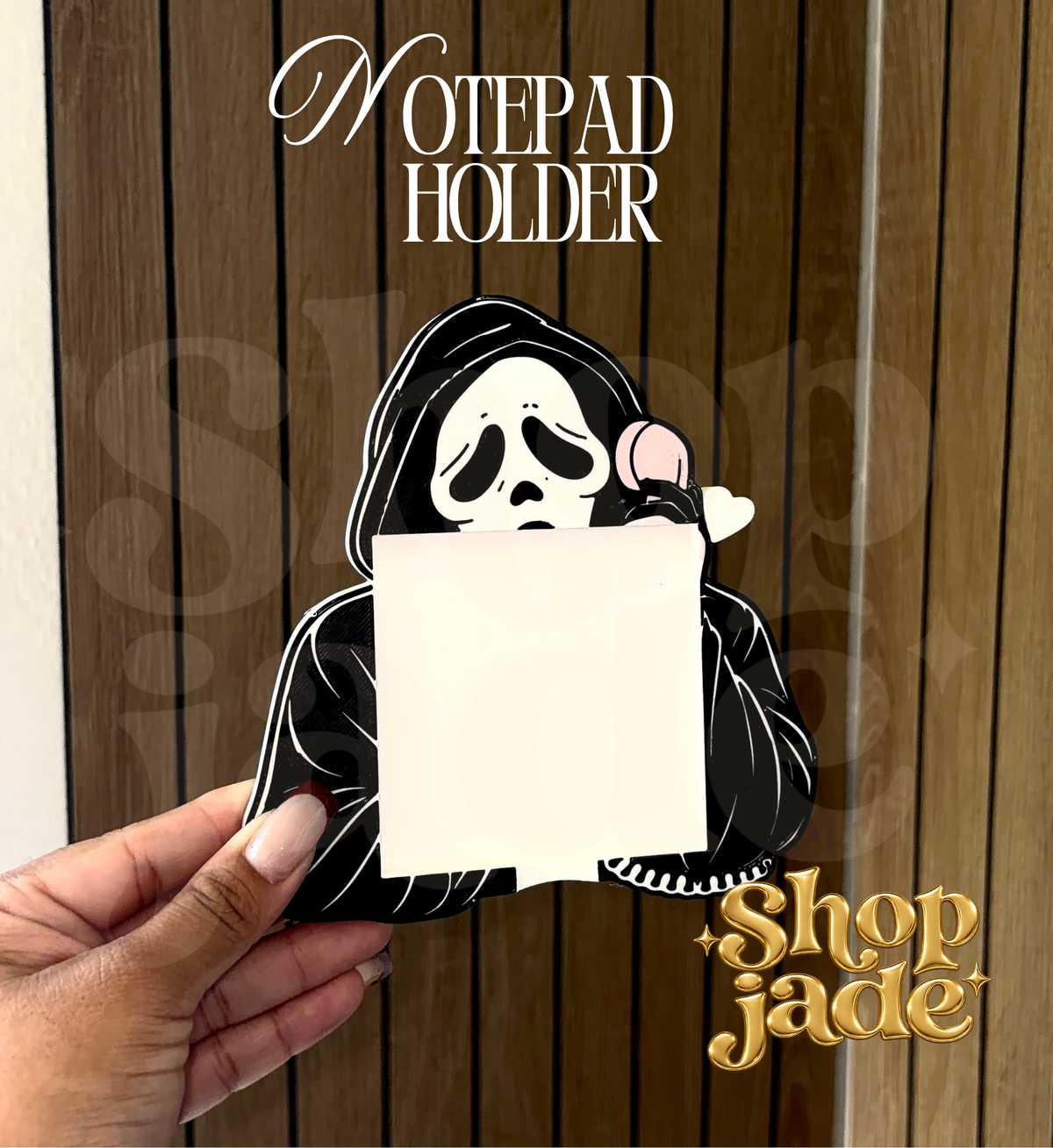 Ghosty Notepad Holder