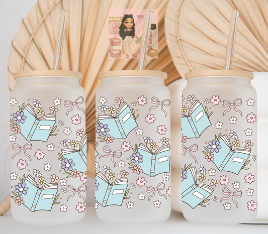 Blue book girly UvDTF cup wraps