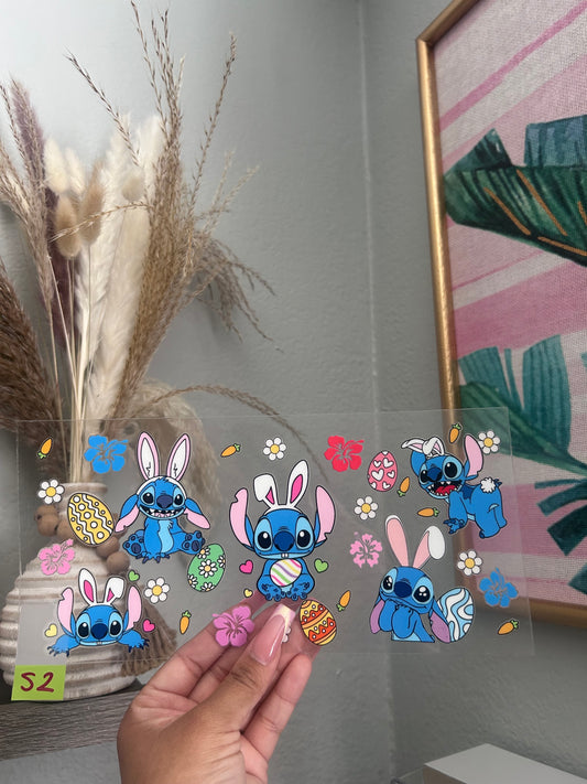 Easter Bunny Stitch UvDTF Wrap