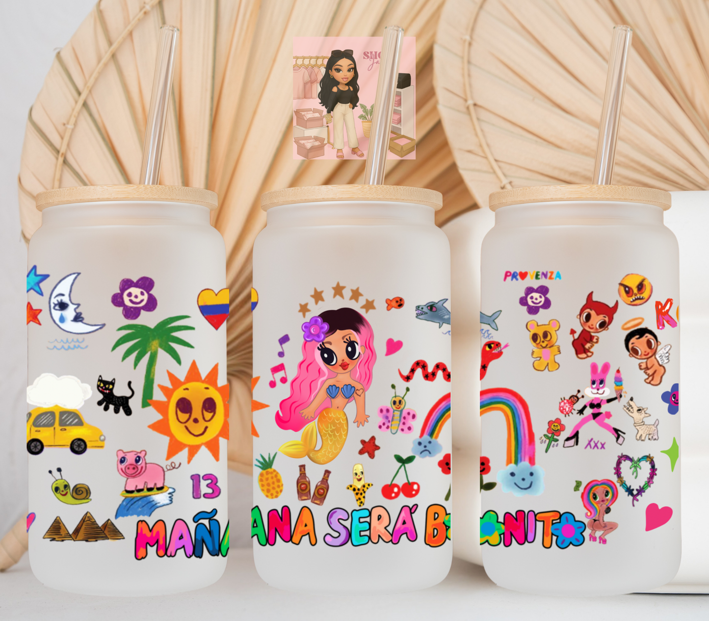 Mañana Sera Bonito KG UvDTF cup wraps