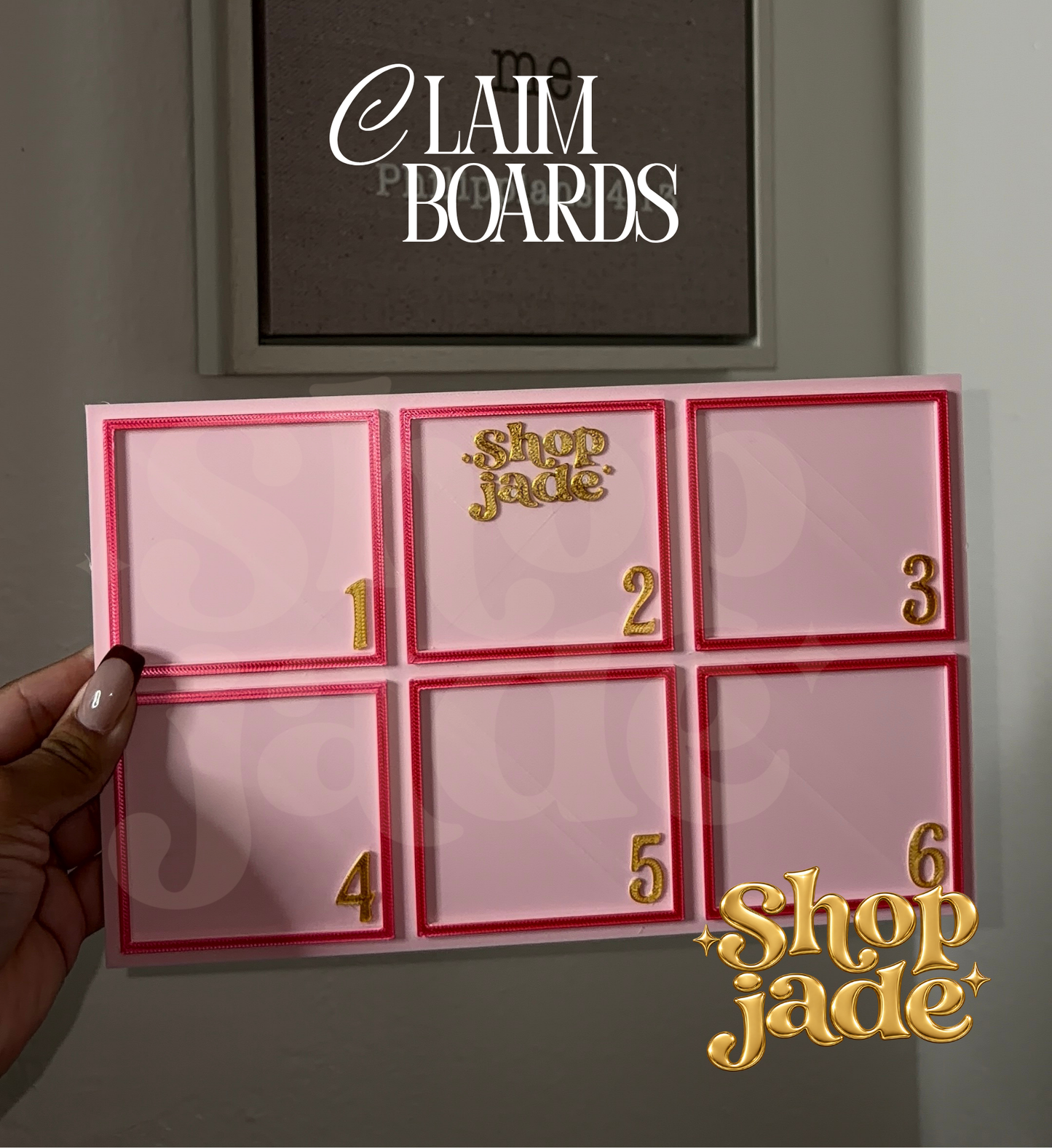 Claim Boards (6) slots