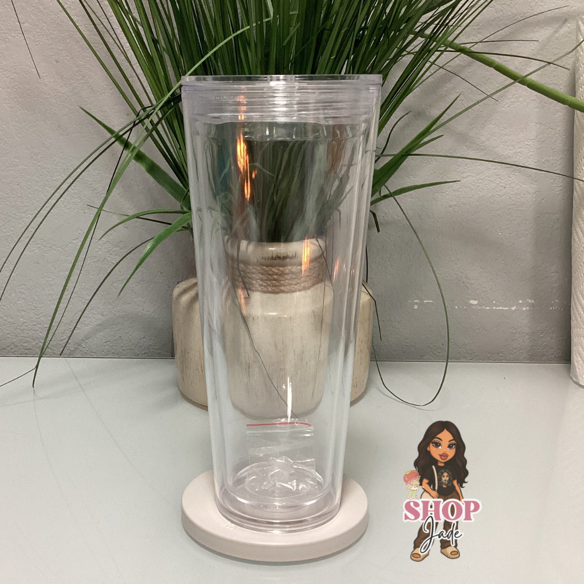 24oz snow globe acrylic