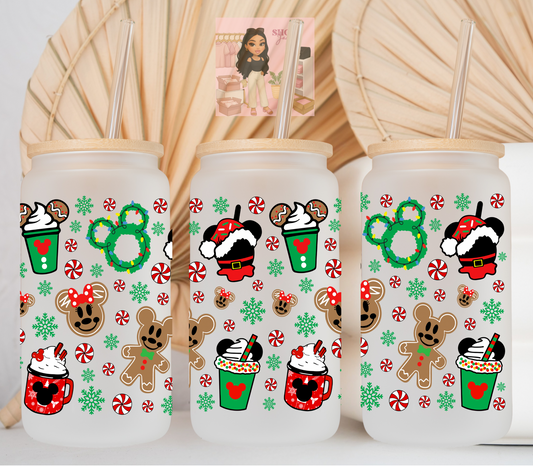 Christmas gingerbread & coffees UvDTF wraps