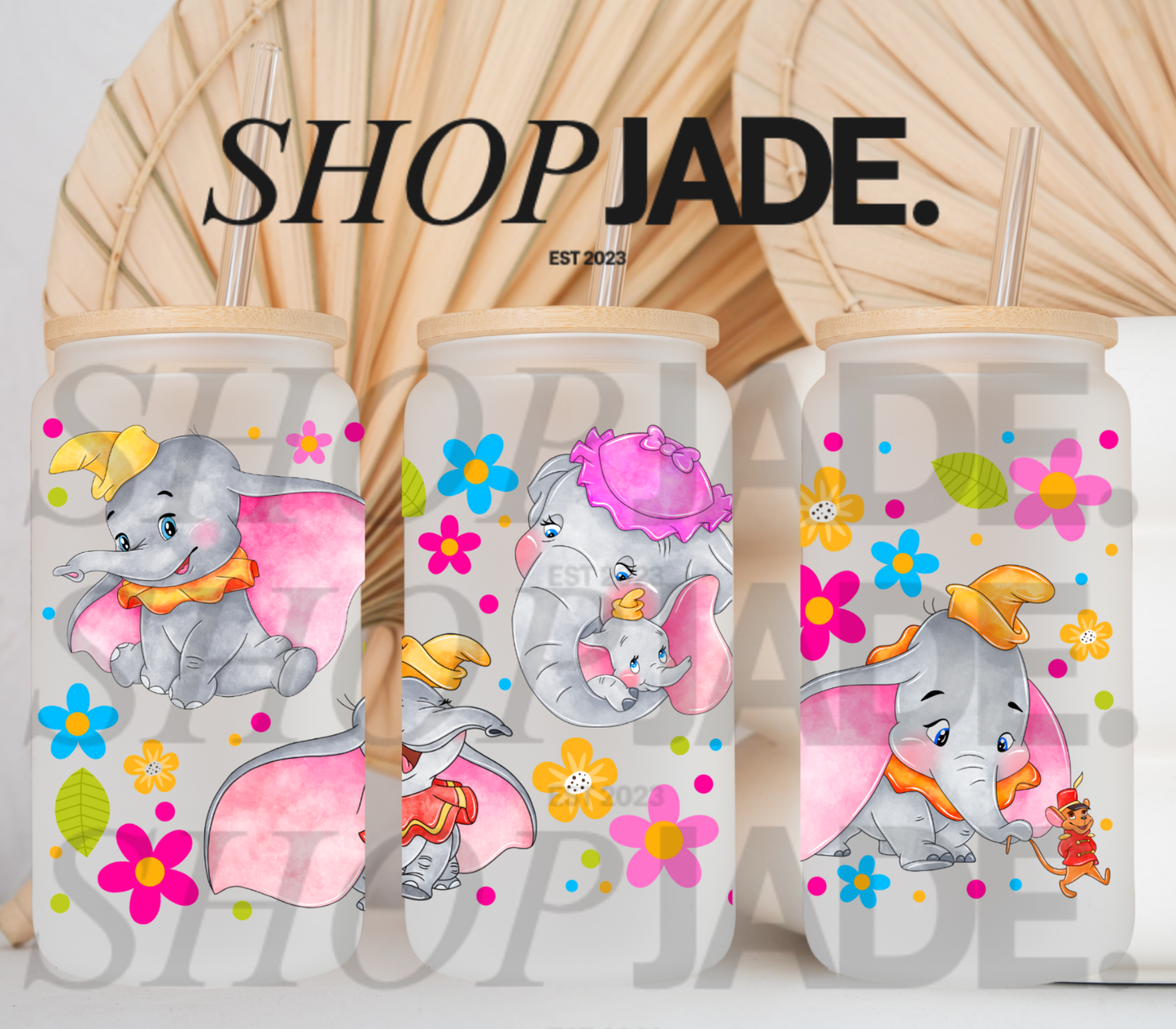 Elephant Dum UvDTF Cup Wraps
