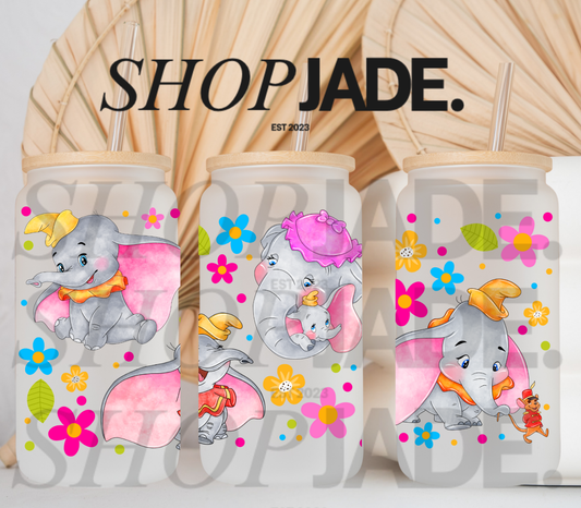 Elephant Dum UvDTF Cup Wraps