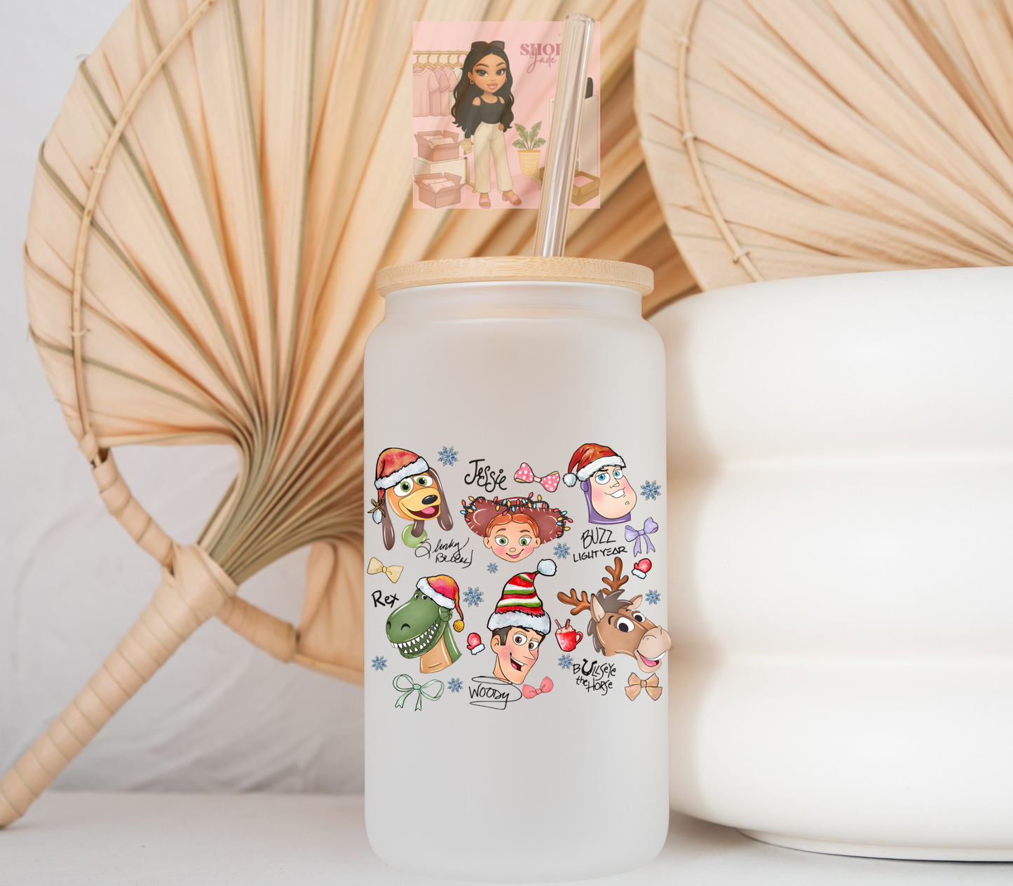 Christmas Toy Friends UvDTF Decal