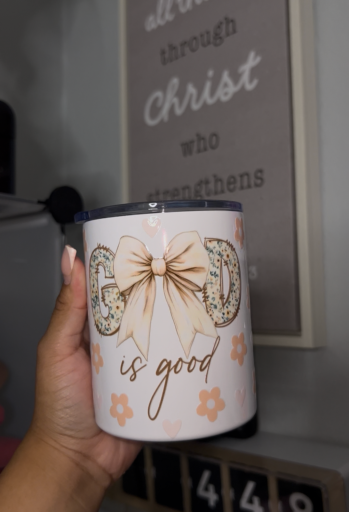 God is Good 15oz Stainless steel Mug
