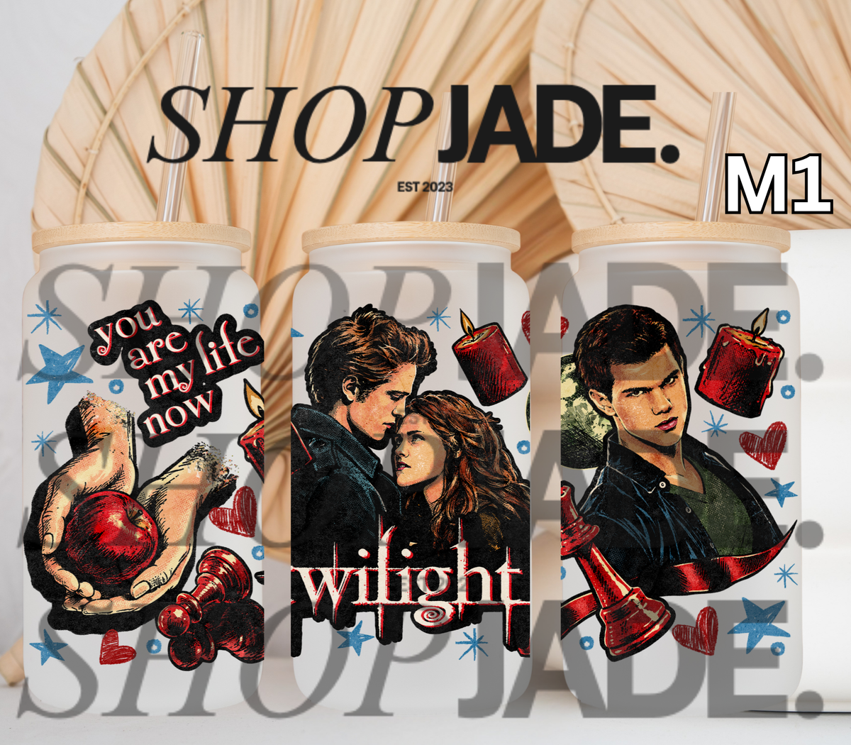 M1 Romance Vampire UvDTF Cup Wraps