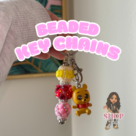 Beaded keychains