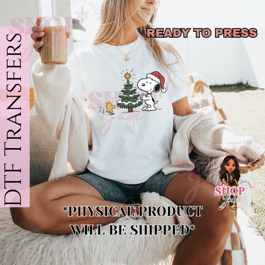 CH14 Snoop Christmas Tree DTF Transfers (Ready to Press)